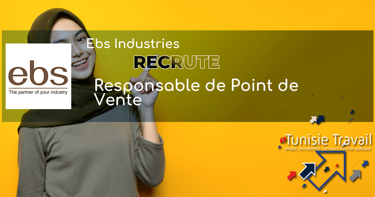 Tunisie Travail on Twitter "Ebs Industries recrute Responsable de