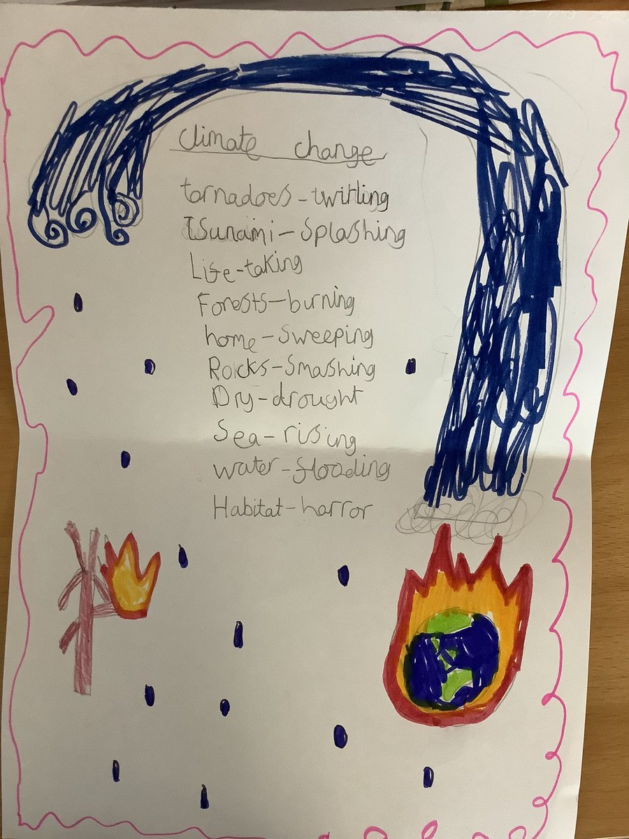 3PD_LPS's tweet photo. Abbie was so inspired by our week on Kenning Poetry, she decided to write her own over the weekend! 😍 #LPSwriting https://t.co/0TQWZpiXFj