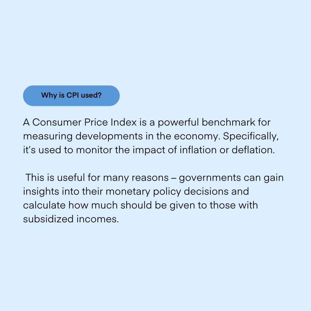 DeFiatoOfficial's tweet photo. DeFi Word of the Day: CPI
CPI often used as a simple benchmark for the overall condition of certain investment commodity. Let's learn more about the meaning of CPI and why it is important in the economy analysis.
#DeFi #Crypto #Investment #DeFiato #CryptoNews https://t.co/P8y7gLZqBC