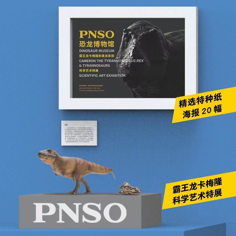 海外の方から寄せられた情報。まだPNSOの公式アカウントでの告知はありませんが、これって新しいティラノサウルスなのか？　頭骨の化石がオマケでついてるって事は、新作ですよね？🤔

CAMERON  THE TYRANNOSAURUS REX🦖