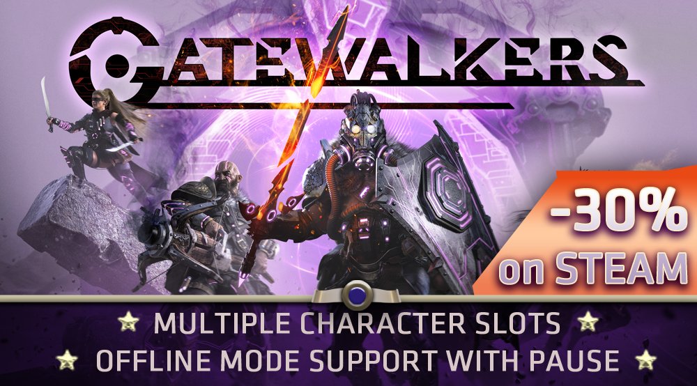 GatewalkersGame's tweet photo. Today is the last day of -30% sale for Gatewalkers! So no time to waste if you wish to visit the other site of the Gates!
https://t.co/i0P72zcLfB

#sale #SteamDeck #Steam #arpg #indiegame #survivial #Steamdeal #pcgame https://t.co/jR4Qw55ONz
