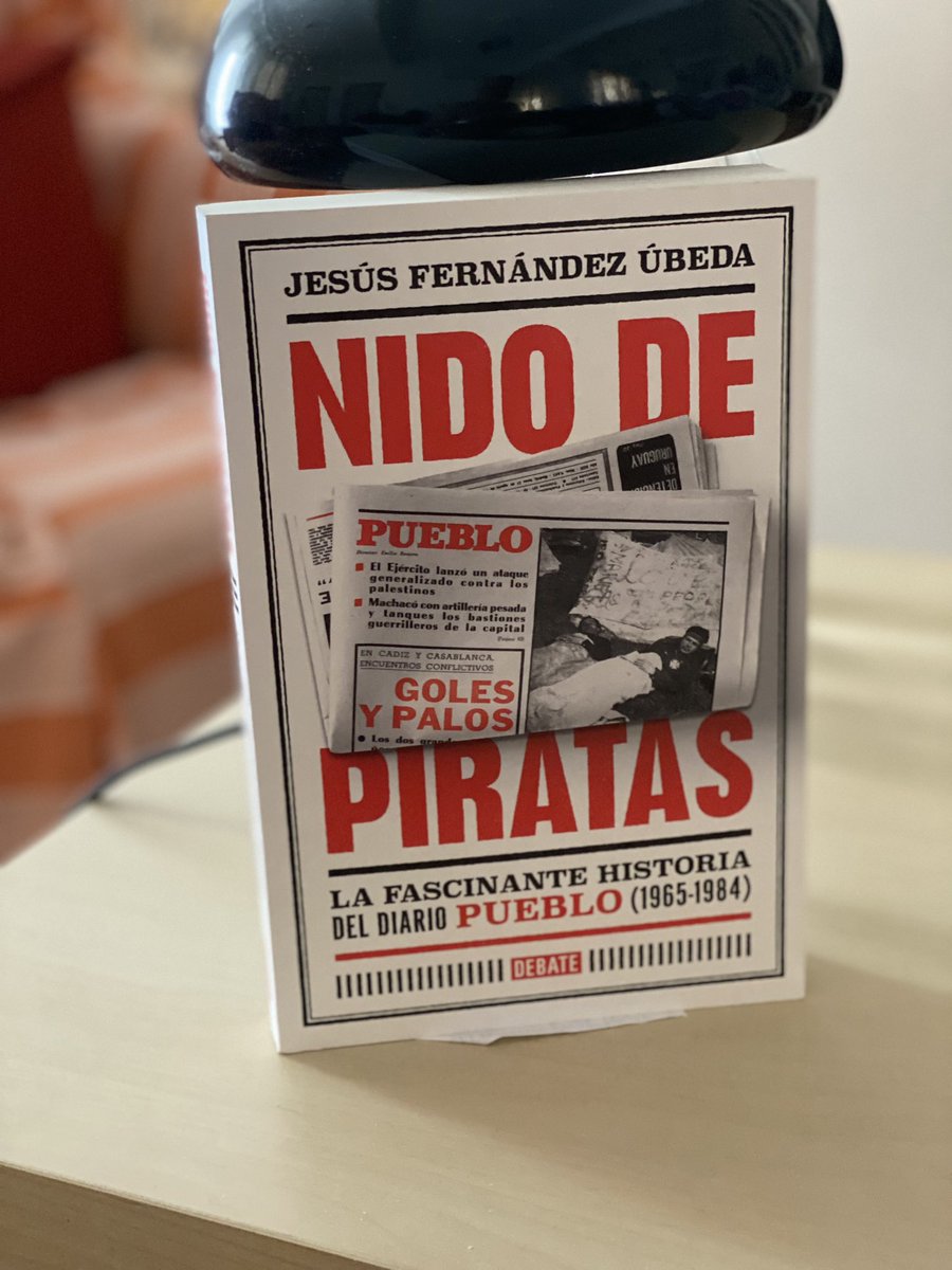 megustamadrid's tweet photo. 📙Muy recomendado

⭐️ “Nido de piratas” del compañero periodista @jfubeda89 sobre la historia del mítico @ Diario Pueblo 

c/c @PoliticaMadrid https://t.co/BjI35dhf7w