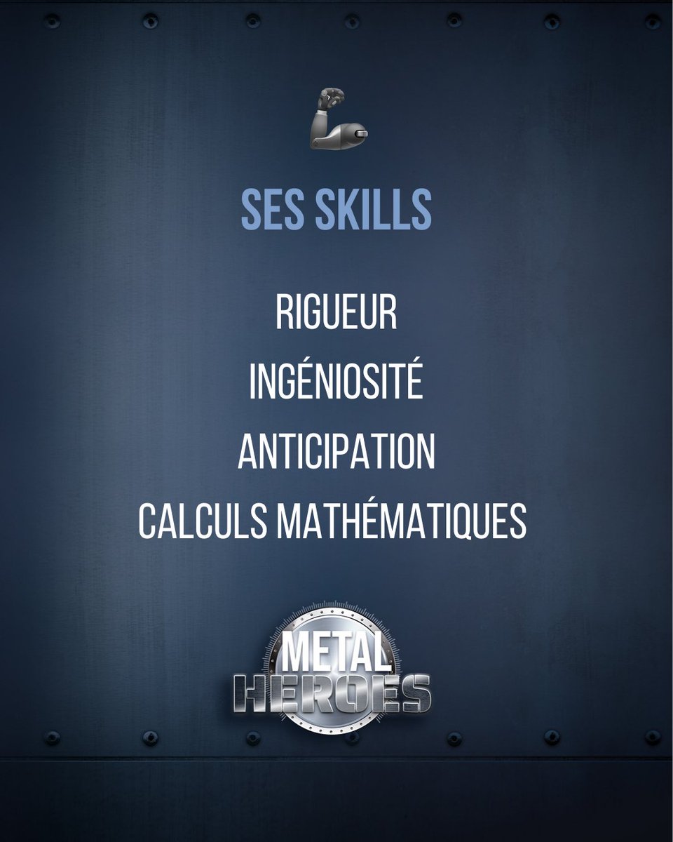 Cesame_ffb's tweet photo. [METAL HEROES] Pascal a fait découvrir à Alexandre le métier de dessinateur-projeteur. Retrouvez ses skills ! 🦾

➡️ En savoir plus sur le métier de dessinateur : https://t.co/LSHma7pz22

➡️ En savoir plus sur les filières d'enseignement : https://t.co/X95E4deAW3

#metalheroes https://t.co/dI8diibr03