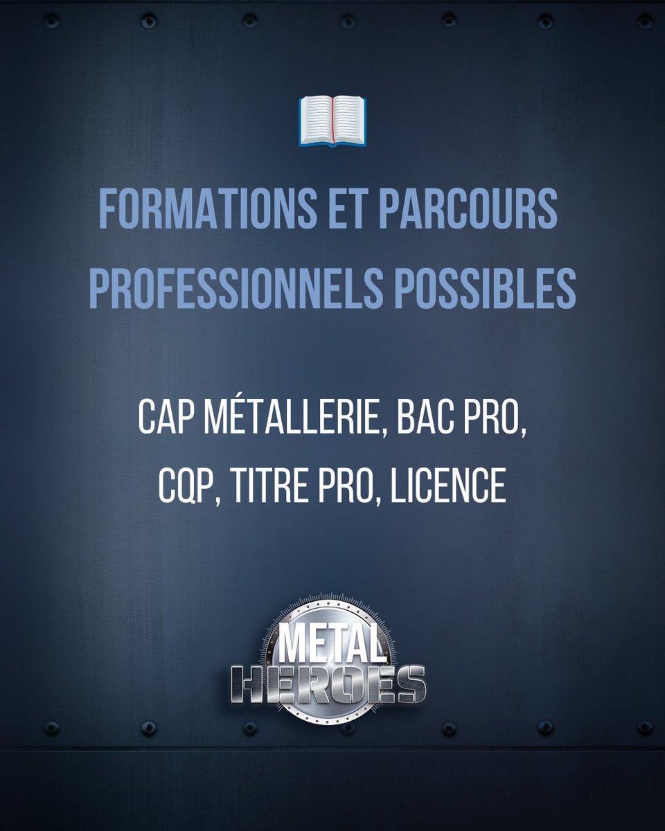 Cesame_ffb's tweet photo. [METAL HEROES] Pascal a fait découvrir à Alexandre le métier de dessinateur-projeteur. Retrouvez ses skills ! 🦾

➡️ En savoir plus sur le métier de dessinateur : https://t.co/LSHma7pz22

➡️ En savoir plus sur les filières d'enseignement : https://t.co/X95E4deAW3

#metalheroes https://t.co/dI8diibr03