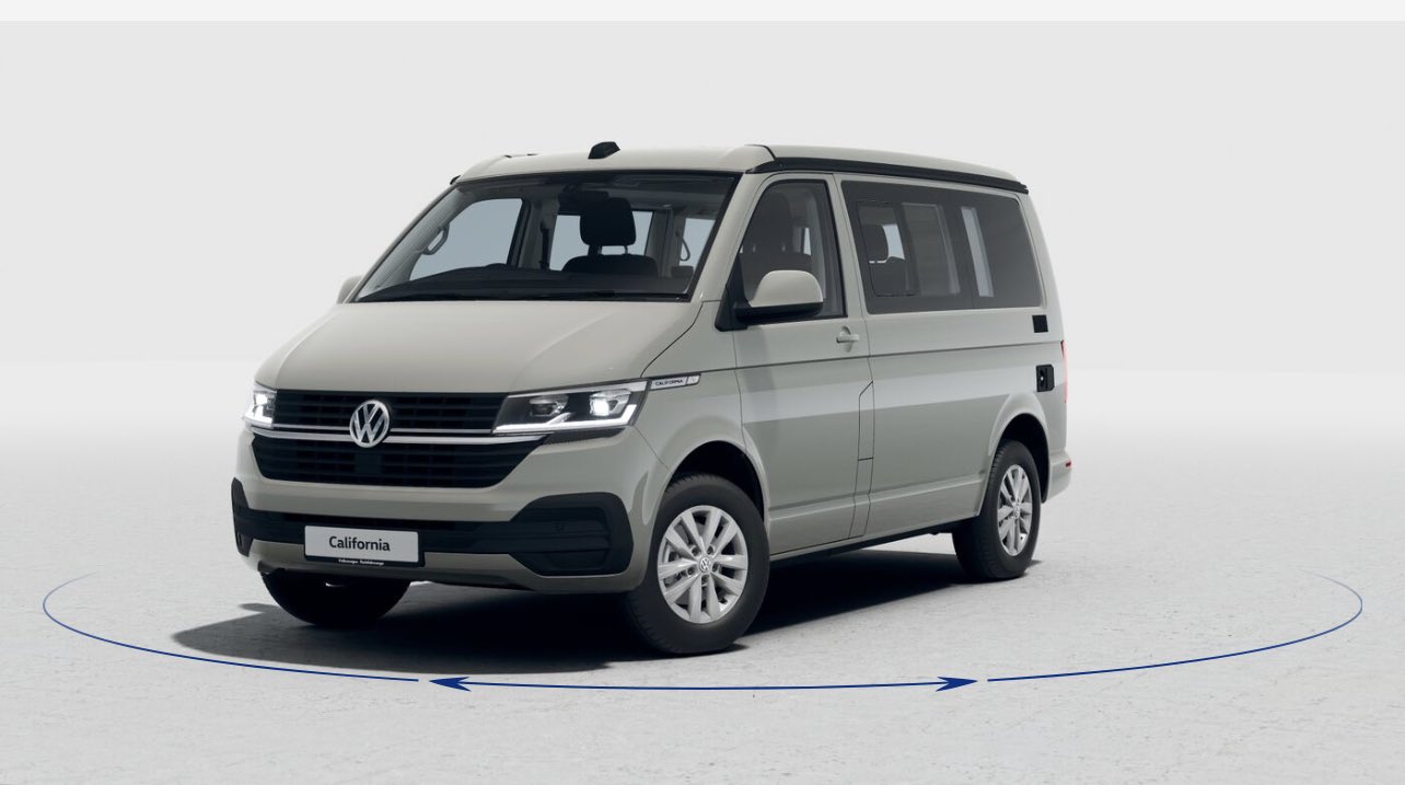vw t6.1 カリフォルニア　トランスポーター　純正サスペンション ドイツ T6.1 CALIFORNIA OCEAN EDITION 見積りシミュレーション