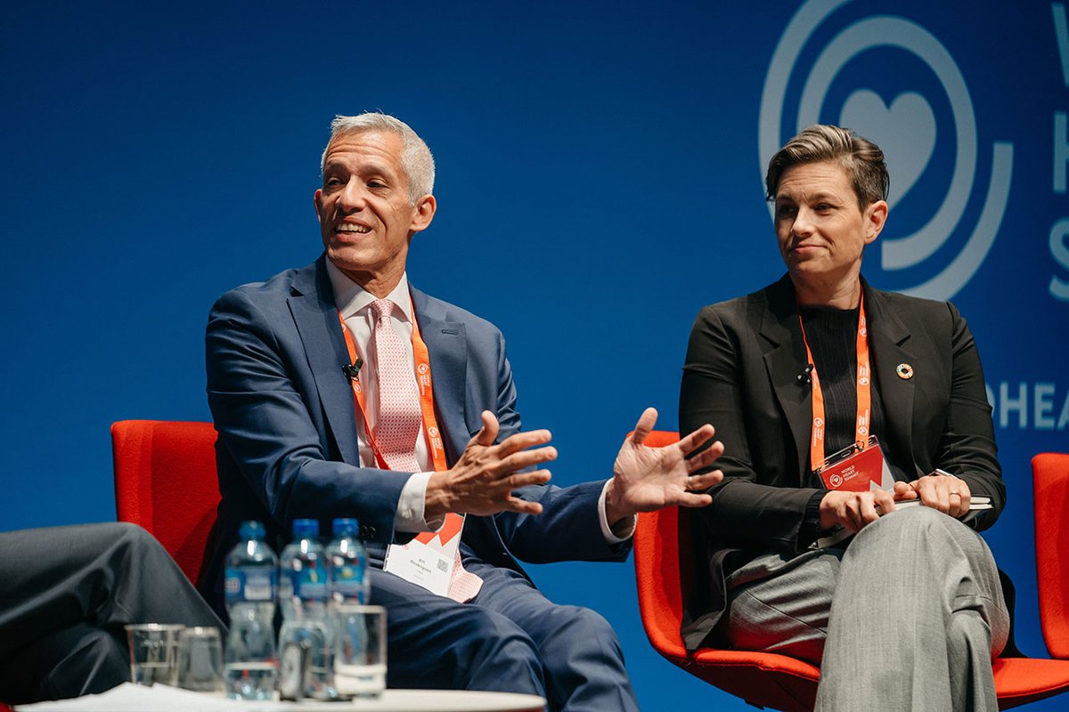 "We don't account for the hidden cost of not diagnosing" said our CEO <a href="/BillRodriguezID/">Bill Rodriguez</a> during #WorldHeartSummit, about the diagnostics gap and challenges to access of CVD diagnostics.
#WHA76 #DiagnosticsForAll