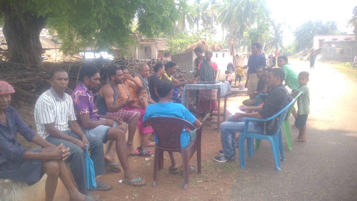 PMKISAN Camp arrange by CSC VLE Titas Bhuyan, Gumma, Gajapati, Odisha.