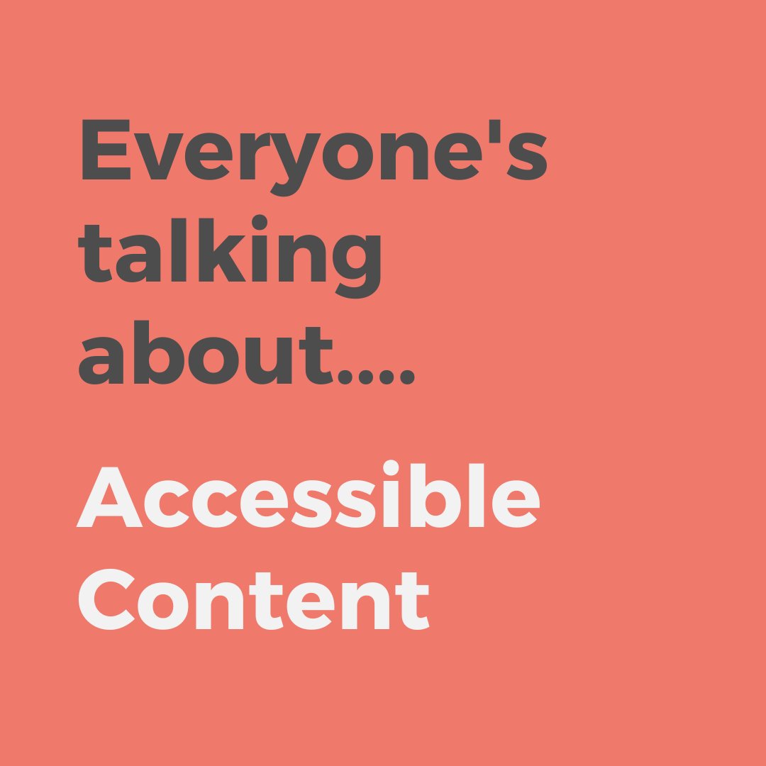 teamamphigean's tweet image. 1/3 What does #AccessibleContent mean to you? For many of our clients, we work on designing visually engaging content, from videos to #infograhics, #gamification &amp;amp; everything in between. But what happens when that doesn&apos;t work for everyone?