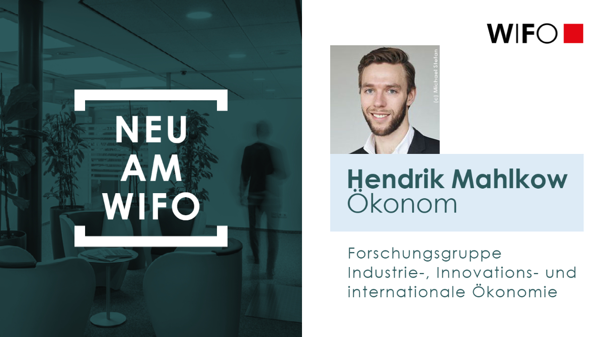 WIFO (@wifoat) on Twitter photo Neu in der #WIFO-Forschungsgruppe "Industrie-, Innovations- und internationale Ökonomie": <a href="/HMahlkow/">Hendrik Mahlkow</a>! Er ist ein quantitativ arbeitender Außenhandelsökonom, der vor allem an umweltökonomischen und geopolitischen Fragestellungen interessiert ist. 1/3 Neu in der #WIFO-Forschungsgruppe "Industrie-, Innovations- und internationale Ökonomie": <a href="/HMahlkow/">Hendrik Mahlkow</a>! Er ist ein quantitativ arbeitender Außenhandelsökonom, der vor allem an umweltökonomischen und geopolitischen Fragestellungen interessiert ist. 1/3
