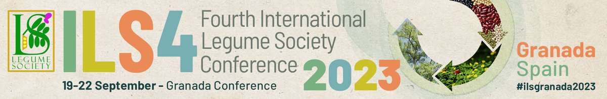 ❕📢Are you interested in promoting greater cultivation and use of grain and forage legumes 🫘🫘? Then the 4th International Legume Society Conference is just for you! 🗓️19-22 September 2023 📌Granada, Spain More information 👉ilsgranada2023.com/index.php