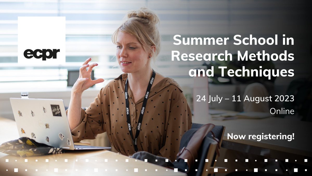 ECPR's tweet photo. 🏫 Work or study at an ECPR Member institution? ✨ Don’t miss out on #ECPRMemberPerks ⤵️

🤩 Members get 50% off course fees at our Methods School #ecprvss23 https://t.co/PqNGDxUGL3

👉 Browse courses + secure your spot: https://t.co/XkhXrH9qQi

#DataAnalysis #MethodsTraining https://t.co/Zwf3T35NEu
