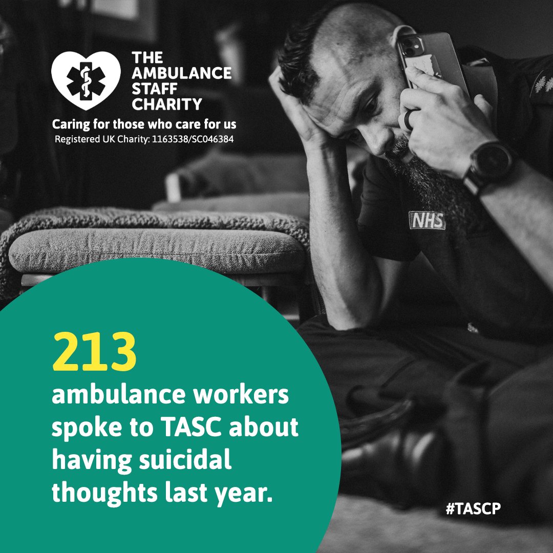 EastEnglandAmb's tweet photo. Independent &amp; Confidential

The 24/7 #Ambulance Staff #Crisis Phoneline provides immediate &amp; ongoing #Suicide &amp; #MentalHealth support for all UK #Ambulance Staff.

Need help? Call: 0300 373 0898   

https://t.co/gGzkaeQbFy 

#TASCP https://t.co/HNHjxanRha