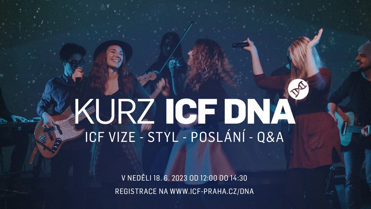 icfpraha's tweet photo. V neděli 18. června od 12 hodin pořádáme ICF DNA kurz. 😀👍

Pro více informací a registraci se podívej na náš web: https://t.co/A5MF1QUlV2 https://t.co/25pgL16SLh