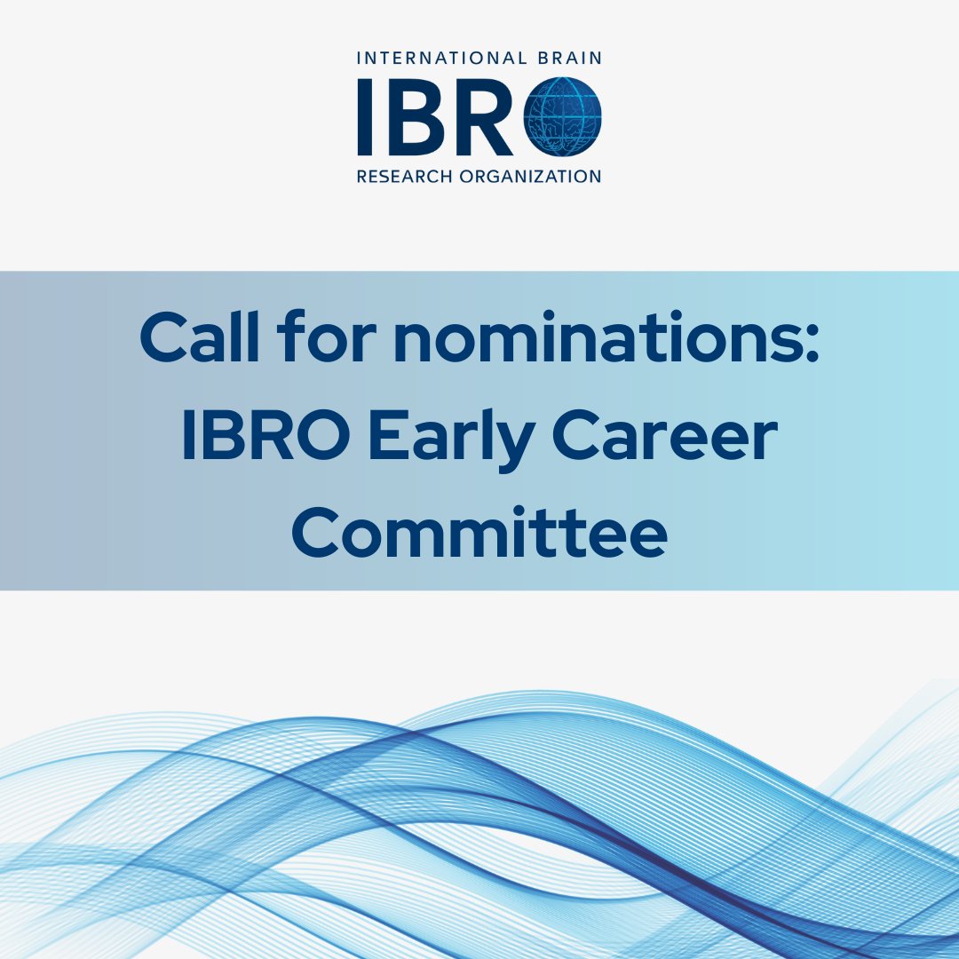 Are you an early career neuroscientist? Do you want to get more involved with #IBRO? Why not consider nominating yourself to represent your region in the IBRO Early Career Committee? Read more: ow.ly/GOTy50OrM5r @srikipedia @Olamzz1 @TemkouGwladys @JQIpLab @DrLinOng