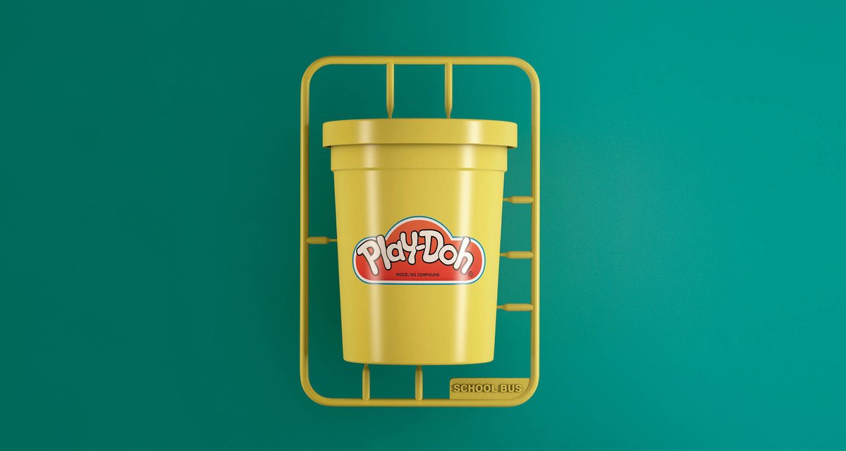 la_barberia's tweet photo. lacriaturacreat: Un bote de Play-Doh puede convertirse en cualquier juguete que imagines 🚌

Campaña de DDB Colombia 👌 https://t.co/zPhlUB8e2h
