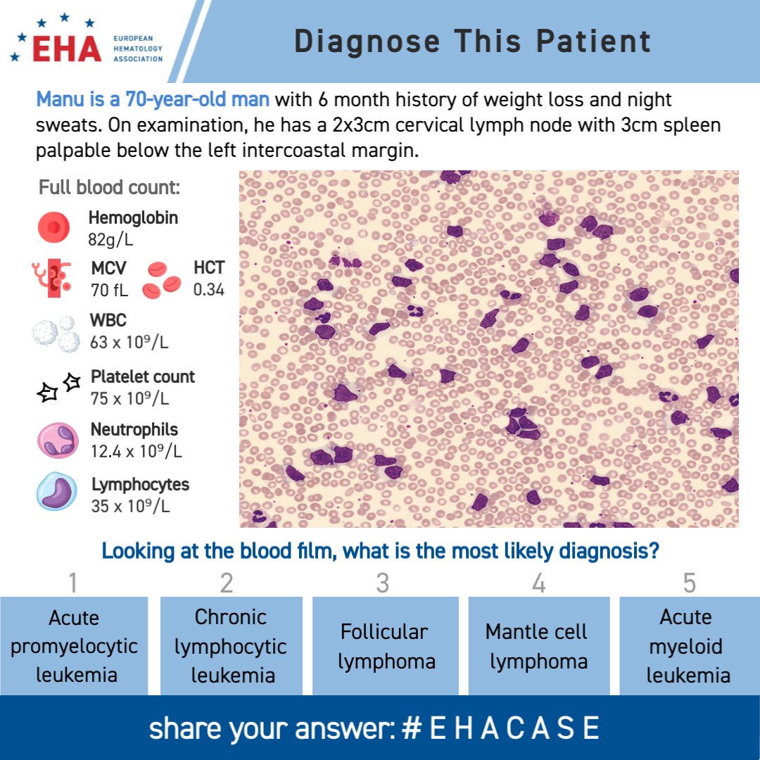 European Hematology Association tweet media