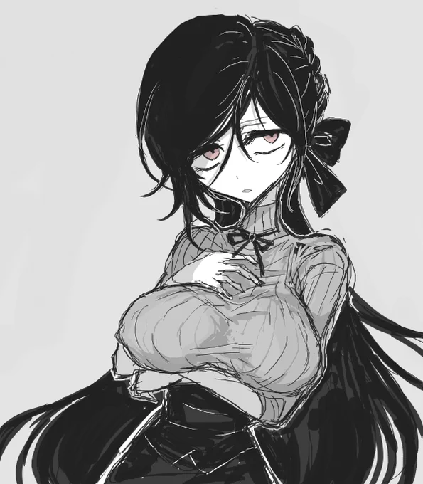 ネームが進まなくて苦しんでるので昔エッチでダークな女の子を量産してた時の画像貼ろう(何で?)