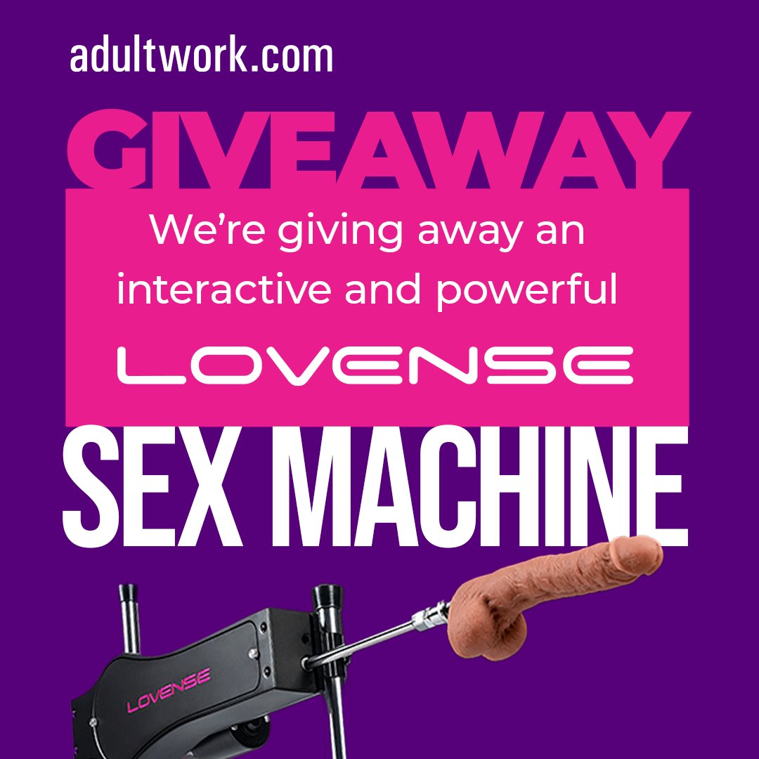 AdultWork.com (@adultworkcom) on Twitter photo 🎉 We’re giving away an interactive and powerful <a href="/Lovense/">LovenseOfficial</a> sex machine worth £1,199! 😮💥
To enter: 1️⃣ Retweet this post 2️⃣ Like this post
This incredible opportunity ends on June 22nd. Don’t miss out on your chance to win this mind-blowing prize! 🔥 #Giveaway #SexMachine #Lovense 🎉 We’re giving away an interactive and powerful <a href="/Lovense/">LovenseOfficial</a> sex machine worth £1,199! 😮💥
To enter: 1️⃣ Retweet this post 2️⃣ Like this post
This incredible opportunity ends on June 22nd. Don’t miss out on your chance to win this mind-blowing prize! 🔥 #Giveaway #SexMachine #Lovense