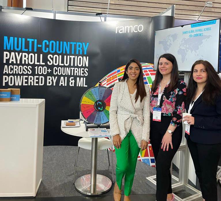 RamcoSystems's tweet photo. Hello #Lisbon! 
Our team is all set to meet you at the 23rd European Shared Services &amp; Outsourcing Week. Walk by booth 9 to engage in fun games, grab exciting goodies and spark insightful conversations on reimagining payroll. 
#SSOWEurope #SSOW #SharedServices #MeetTeamRamco https://t.co/ykUPT5iApf