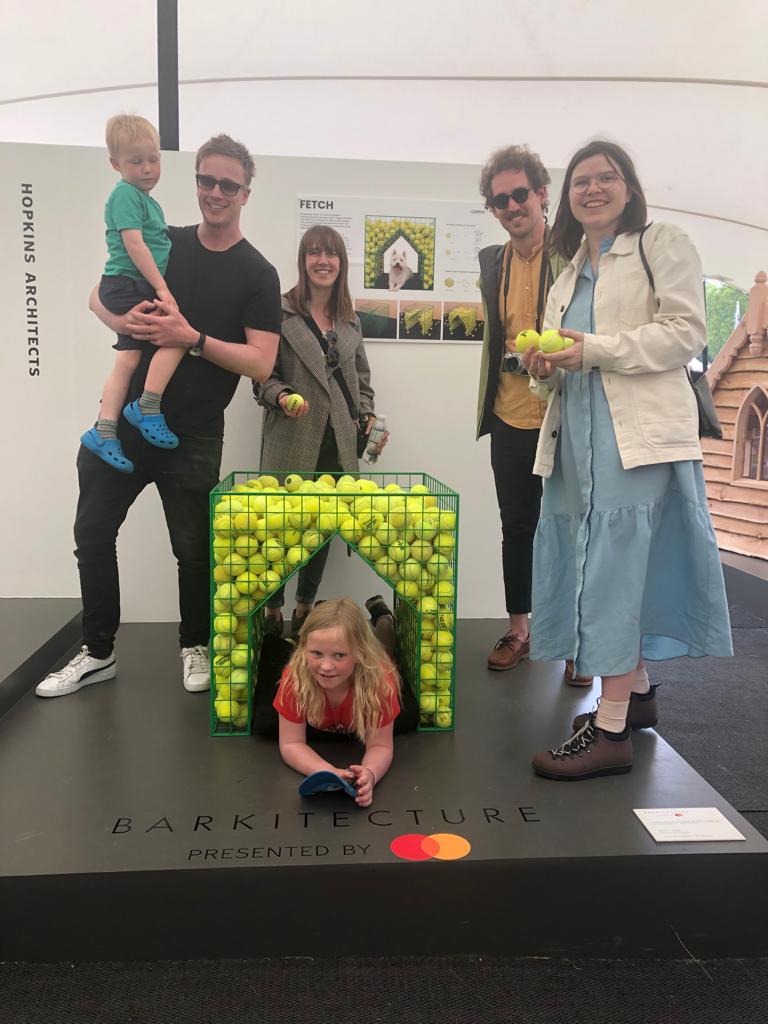 CoffeyArch's tweet photo. Such a fun, sunny weekend at #Goodwoof! Some of our team and their families stopped by to check out 'Fetch'. 🐶🎾 https://t.co/oTfWunCsgq