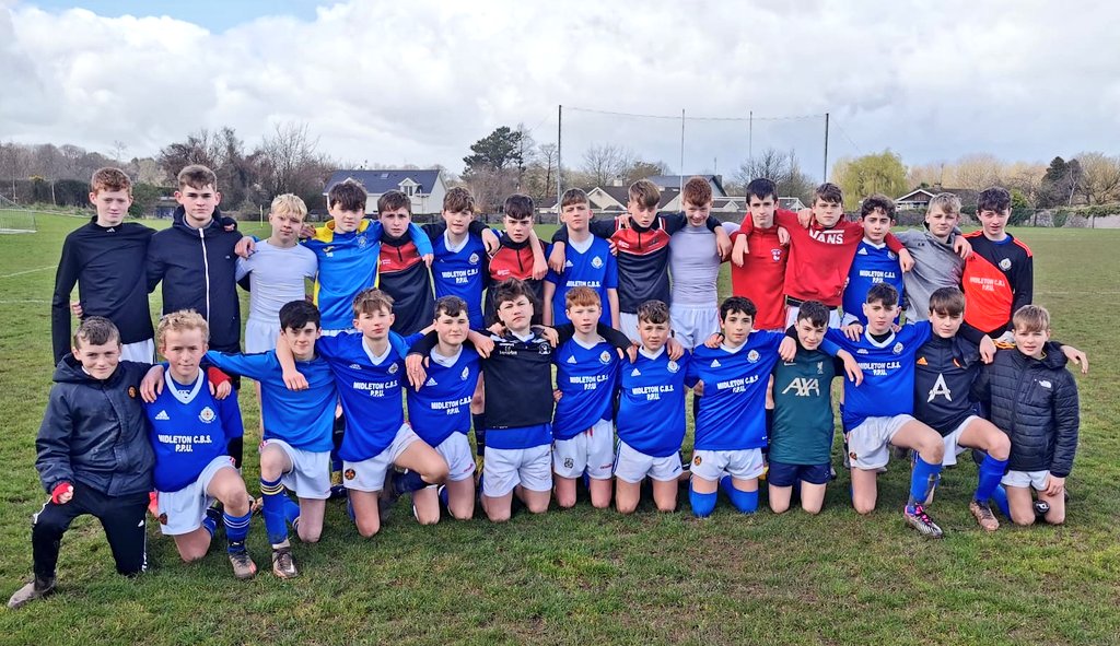 Cork Cup Finals

The u14s take on St. Francis College, Rochestown on Tuesday 23rd May at 1.00pm in Turner's Cross.

The u15s take on Carrigaline CS on Wednesday 24th May at 10.30am in the Ballea Park, Carrigaline.

#MidletonCBSSoccer