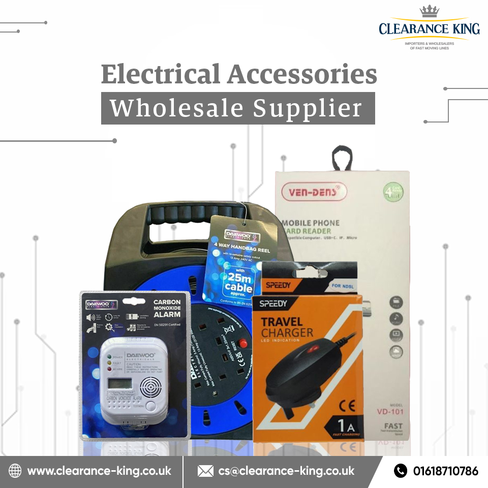 Clearancekinguk's tweet image. Electrical Accessories Wholesale Supplier

✅Daewoo Carbon Monoxide Alarm 
✅Quality Speedy 1A NDSL Home Charger
And more. 

For Order, Call at 0161 871 0786
Buy online clearance-king.co.uk/electrical/ele…

#electricalsproducts #electricalsitems #cablereel #cardreader #homecharger