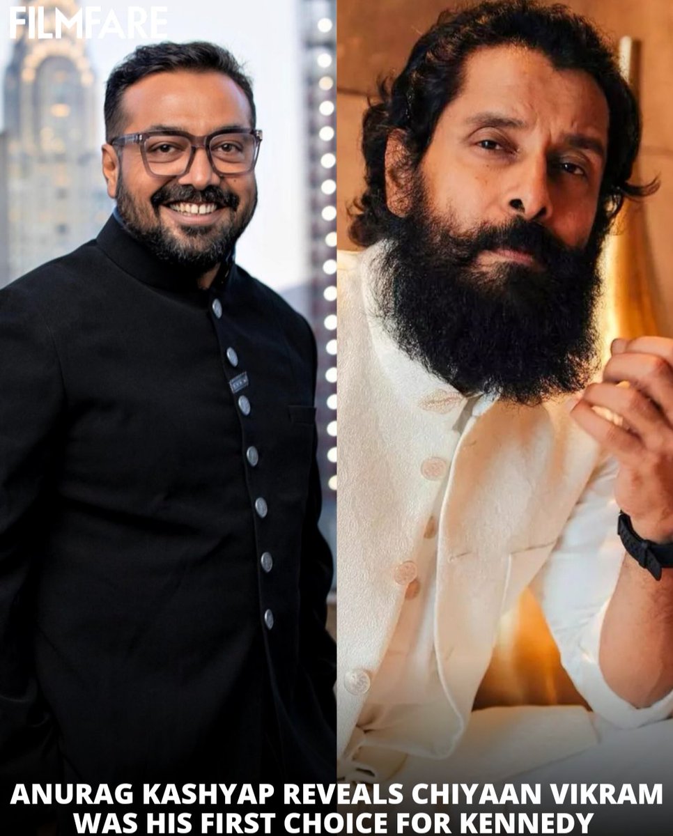 Turns out #AnuragKashyap was eyeing #ChiyaanVikram for the lead role in his noir thriller #Kennedy.🎬

As per reports, the actor 'never responded' and #RahulBhatt was cast.