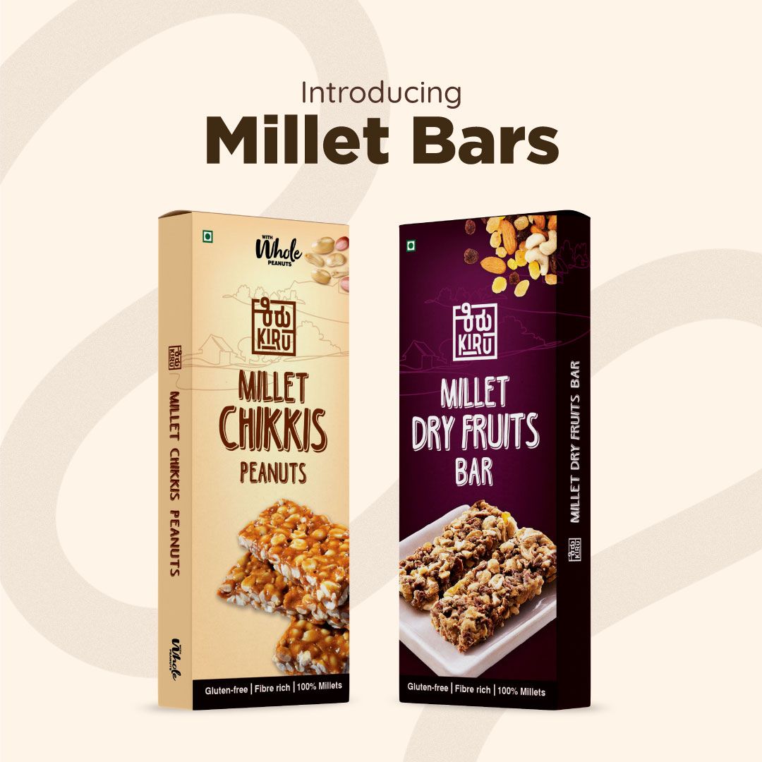 Double down on health with Kiru Millet Chikkis and Dry Fruits bar. Keep a bar or two handy at your desk. 

Shop on:
kiru.store or amzn.to/3Gtwfks

#Kiru #InternationalYearOfMillets #HealthySnacks #MilletSnacks #KiruMilletSnacks #Chikkis #DryFruits #PeanutBar