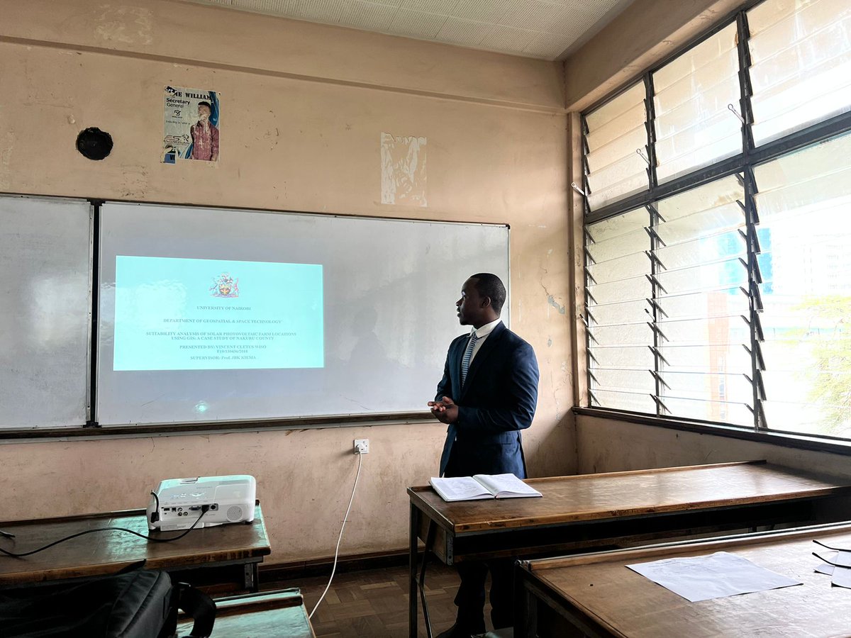 WisoVincent's tweet image. Your encouragement, constructive feedback, and camaraderie have made this experience truly remarkable
#UniversityofNairobi #GeospatialEngineering #Finalpresentation
