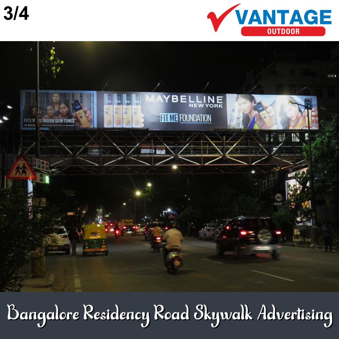 VantageOutdoor's tweet photo. Bangalore Residency Road Skywalk Advertising, for booking ☎️9500005749 or 🌐https://t.co/R3ctqNYs0X
#displaycampaign #bangaloreads #advertising #advertisingcampaign #ads #advertisingagency #outdoormedia #maybeline #maybelinenewyork #maybelinefitme #maybelineadverts https://t.co/HrIoCqmWrT