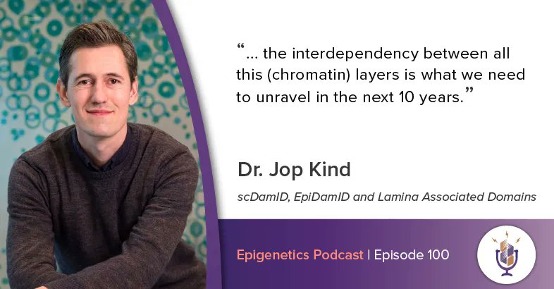 epigenetics_pod's tweet image. In the most recent episode we caught up with @kind_jop from @_Hubrecht to talk about his work on single cell DamID, EpiDamID, and Lamina Associated Domains (LADs). #epigenetics #chromatin #EMBLChromatin
Listen here: activemotif.com/podcasts#jop-k…