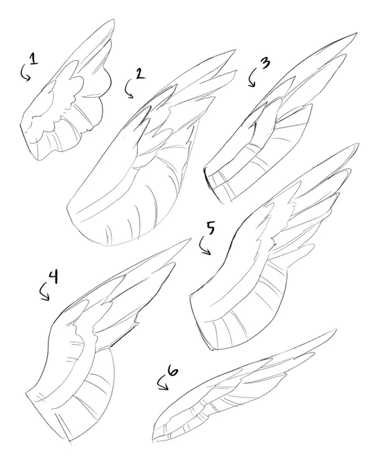 which wing suits better for the glorious angel? 