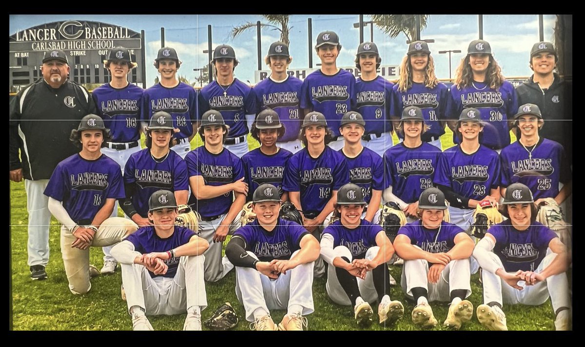darock911's tweet photo. A big thank you 🙏 to @LancerBall and Coach Scott De Jong for allowing me to coach and mentor the 2023 JV ⚾️ Lancers Squad with my son JP #lancerball 😎🌴🤙 https://t.co/3JqoenAy9g