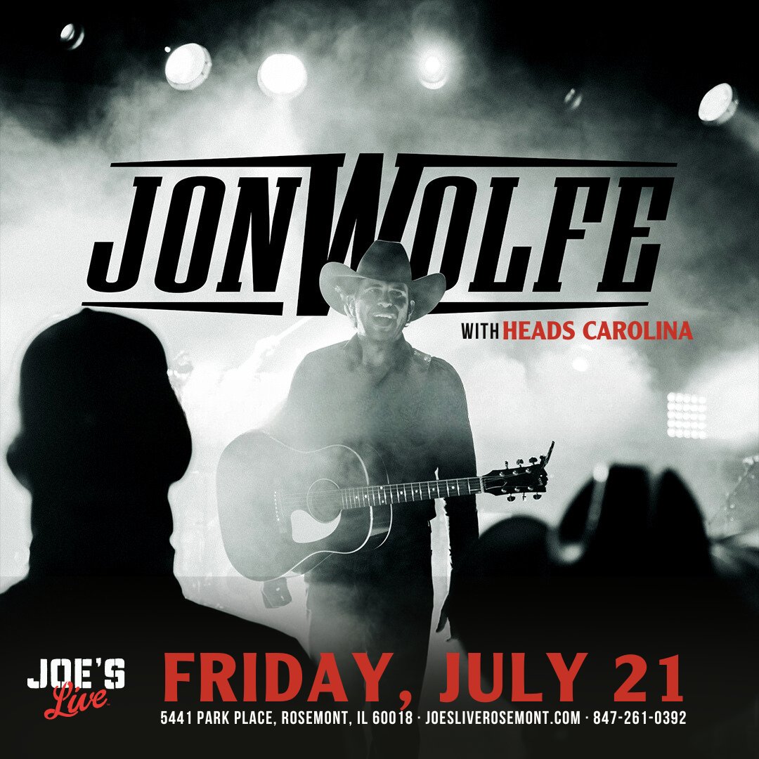 ON SALE NOW |  <a href="/jonwolfe/">Jon Wolfe</a> with Heads Carolina on Friday, July 21! Tickets are on sale now at JoesLiveRosemont.com.
🎟 bit.ly/42S0coK