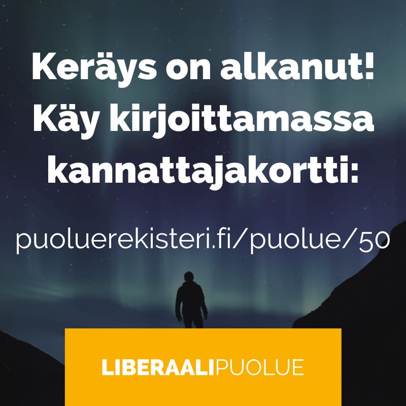 Kannattajakorttien kerääminen on nyt auki!

Käy allekirjoittamassa osoitteessa puoluerekisteri.fi/puolue/50

Jotta voisimme asettaa ehdokkaita vaaleissa, puolueen täytyy kerätä 5000 kannattajakorttia.

#LeikattavaaLöytyy