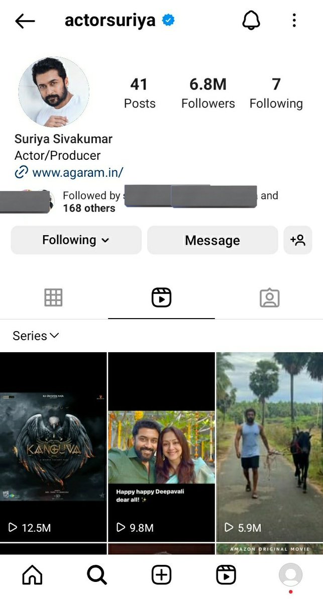 ThalapathyJD4's tweet photo. #Thalapathy68 announcement video crossed 12.5M views in 17hrs 40min on Instagram 🔥🔥🔥

Kanguva title announcement video 12.5M views in lifetime

#Leo @actorvijay https://t.co/nISQDWjHyx