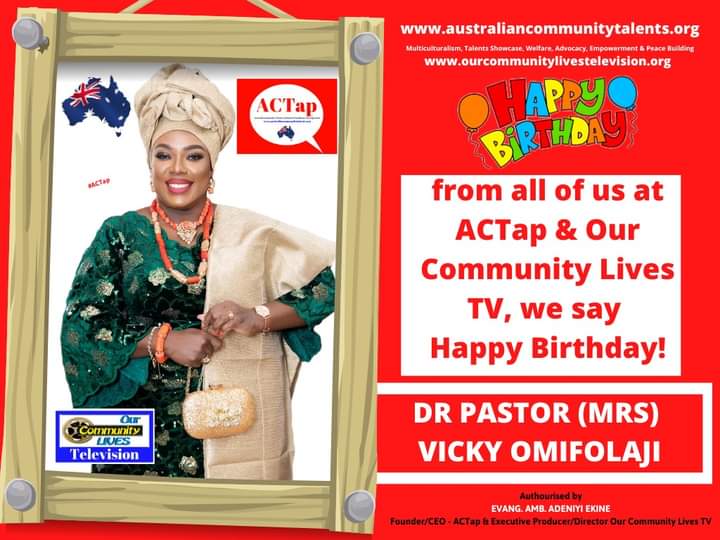 actaptalents's tweet photo. Happy Birthday Dr. Vicky Omifolaji 
#ACTap #ACTapAwards #ACTapTalents #ACTapShoutout https://t.co/UgOAoB3IWr
