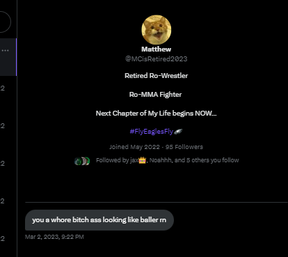 its_mebobe's tweet photo. @MCisRetired2023 What did this mean https://t.co/y3RzaxdrF4