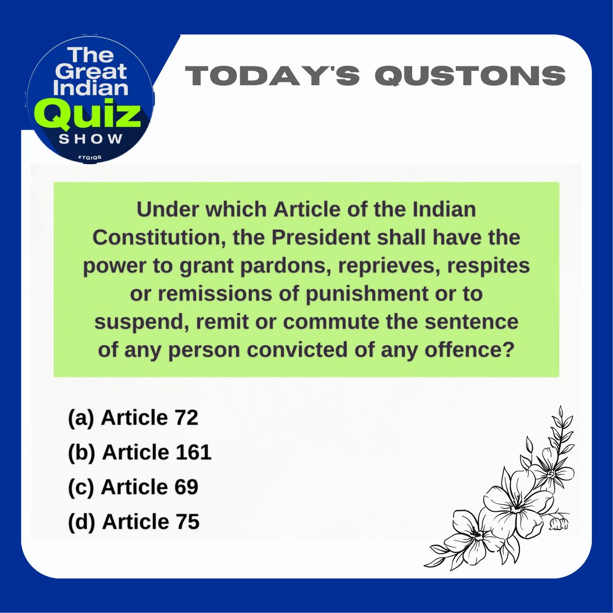 Tgiqs9's tweet photo. Today's Question ❓

#qustionsoftheday #UPSC2023 #UPSCPrelims2023 #UPSC https://t.co/aRWQhzkd0S