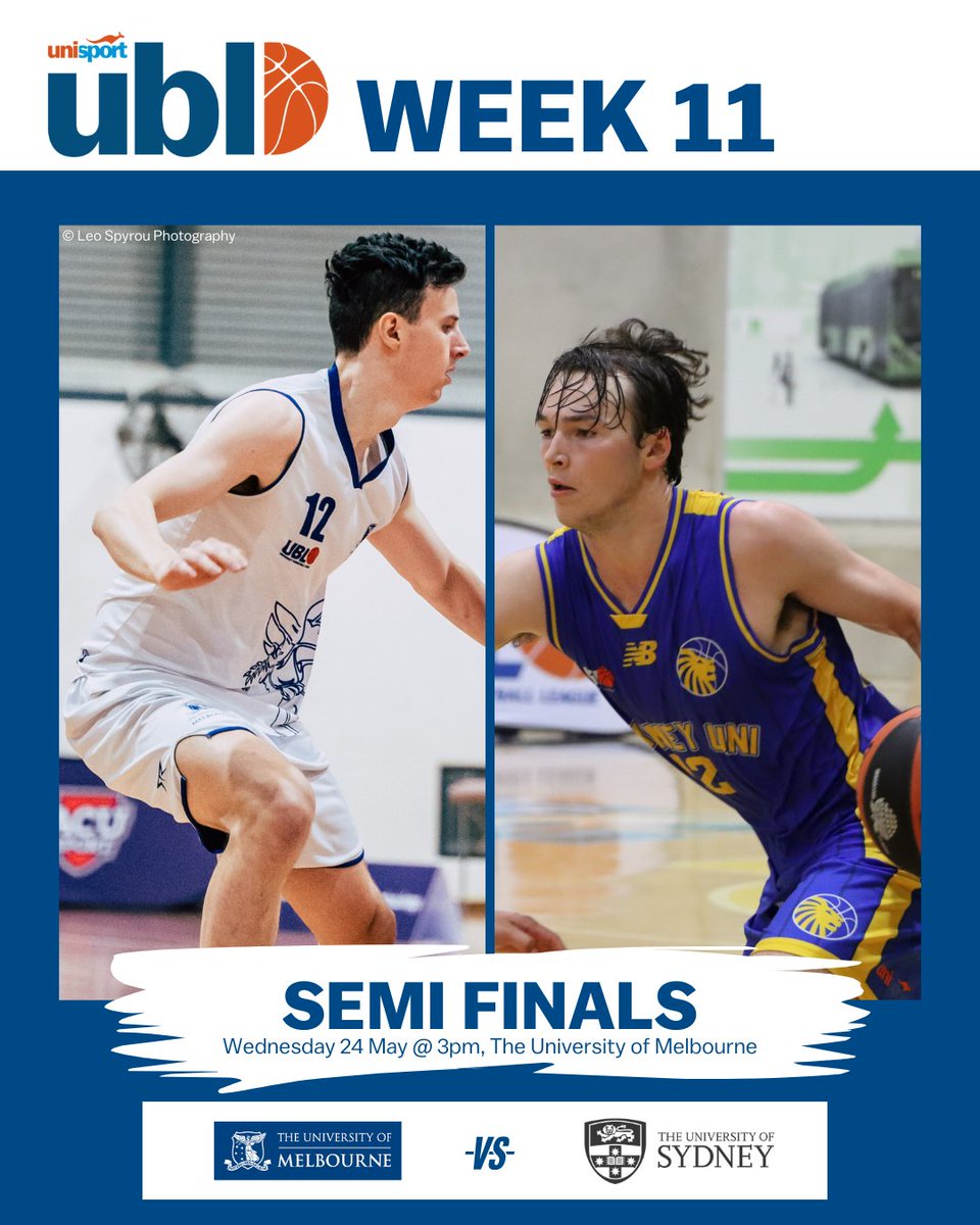 It's time to meet the cream of the crop, the top four university teams of UBL 2023! 🏀😤

Don't miss any of the heart-racing moments - catch all the games LIVE and FREE on #UniSportTV! 📺

Watch Now | bit.ly/3qk5GIb

📸 | @sportsimageryau @jamesodonohue @LeoSpyrou