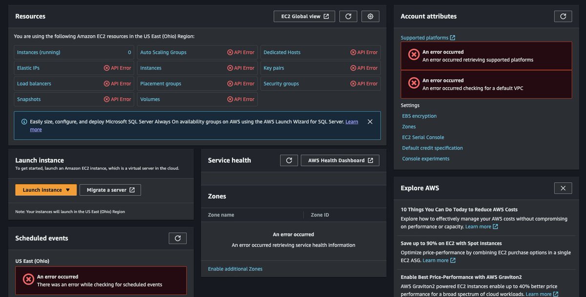 wes321's tweet image. For a company with billions, you'd think someone who works at @awscloud would think it's #badUX to show API errors when your token is invalid vs kicking user back to the login page automatically...

I hope one day Bozos reads my brutal email and forwards it to someone who cares🤦‍♂️