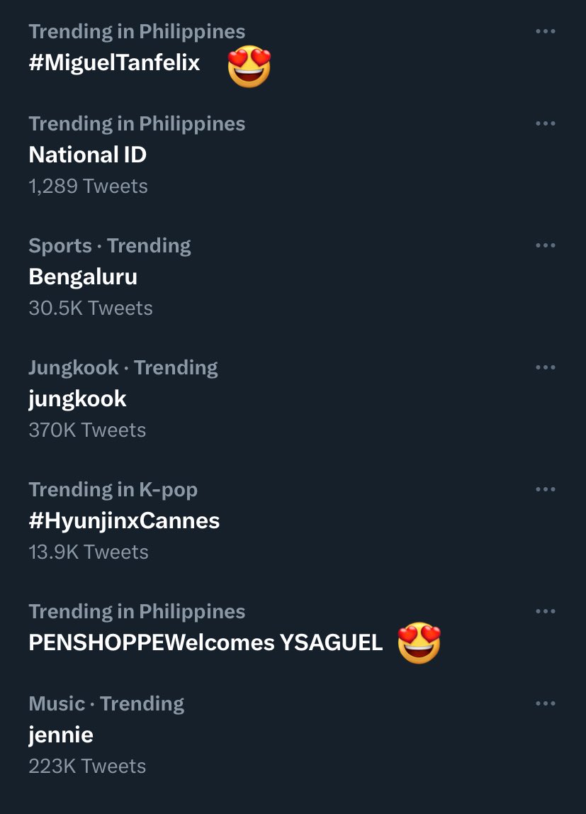 Thank you for joining us kahit biglaan ang tp..til next time

Again, Congrats <a href="/MiguelTanfelix_/">Miguel Tanfelix</a> and <a href="/YsaOrtega_/">Ysabel Ortega</a> 🤎🤍

PENSHOPPEWelcomes YSAGUEL