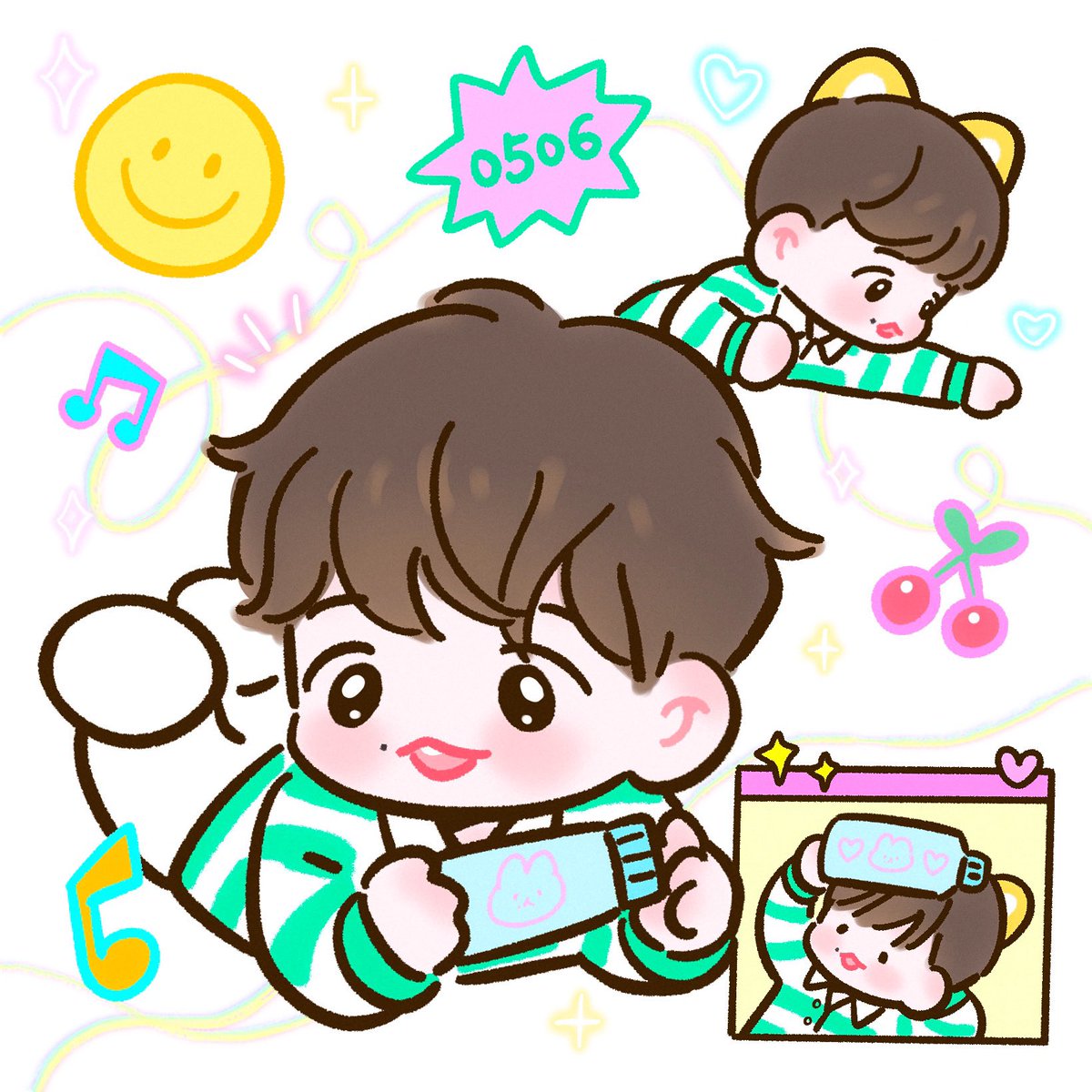 yooocookie's tweet photo. 민트강쥐!!🌱🐶✨#백현 https://t.co/hDXcMYTscm