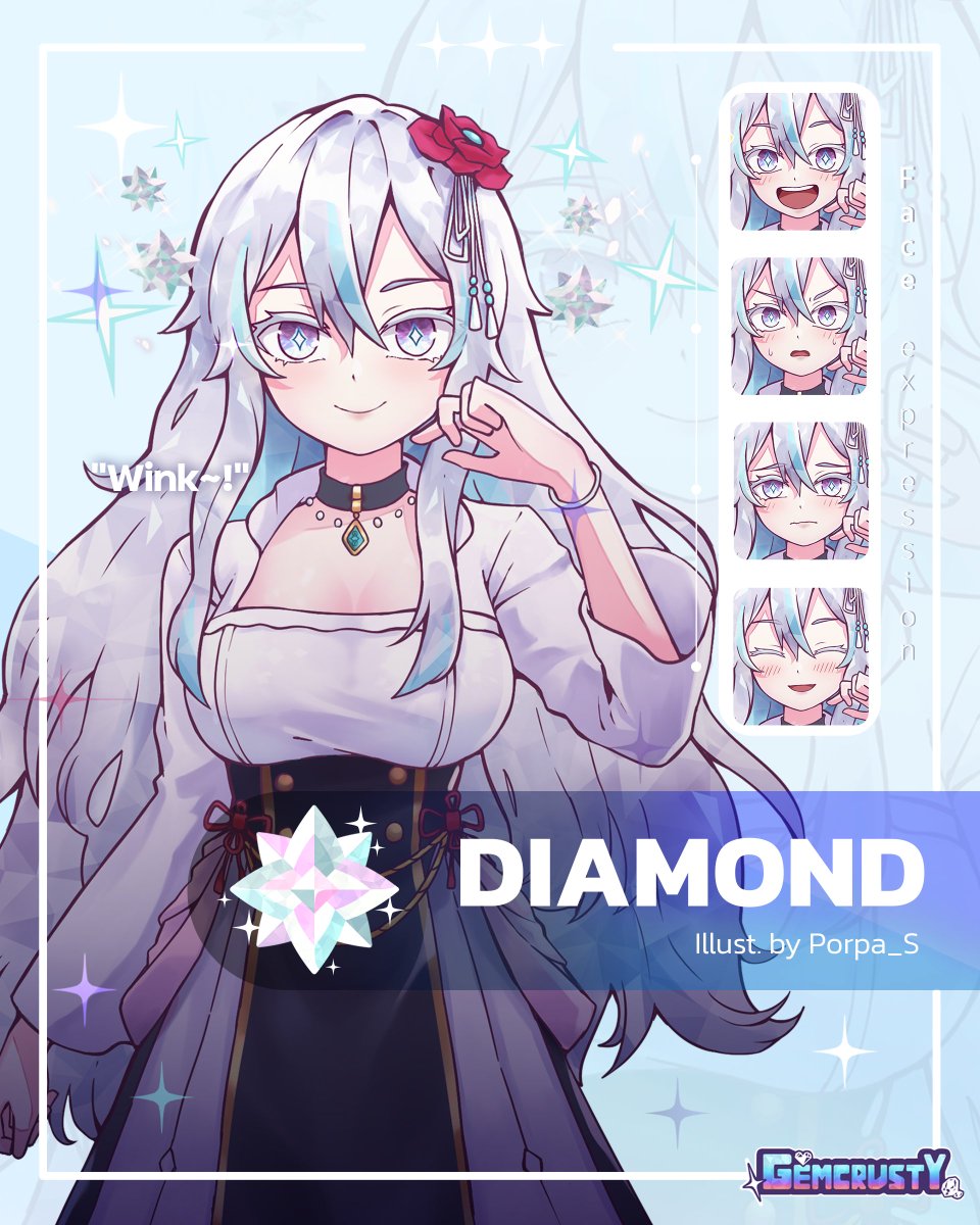 PORPA_S's tweet photo. ジェムクラスティ(Gemcrusty): Diamond  💎✨📷@GemCrusty.
.
Play now on Steam !! https://t.co/LnvFq0XPqs……   
.
#gemcrusty #characterdesign #indiedev #indiegame https://t.co/MxYmGzHNhZ