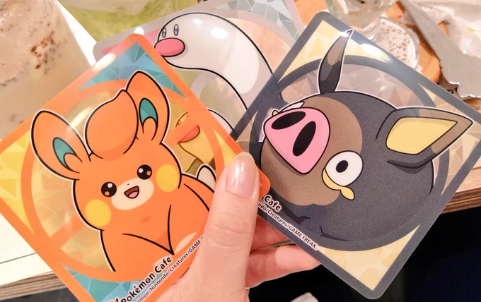 コースターぱもさん当たった〜!ピカ様登場でフロアが湧いてる