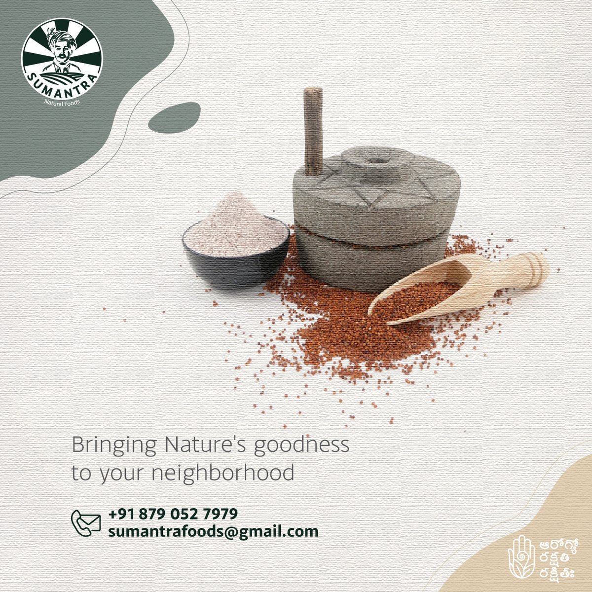 Sumantrafoods's tweet image. Sumantra offers organic ingredients sourced from organic means, to add more authenticity to your recipes.
Follow us at: lnkd.in/gcgymq4P

#sumantra #naturalfoods #food #helathyfood #health #sumantranaturalfoods #healthylifestyle #organicfoods #coldpressedoils #purehoney