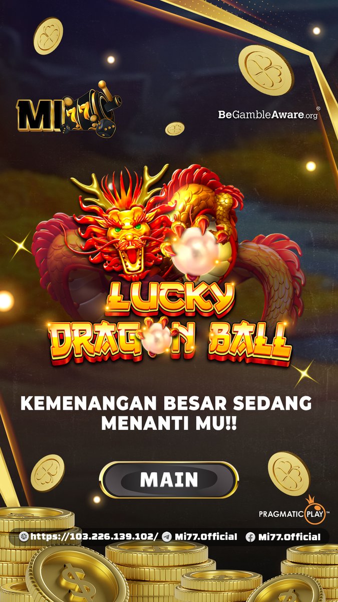 Mi77Ofc's tweet photo. "LUCKY DRAGON BALL"Game dengan RTP tertinggi bikin Jackpot mu makin Wangi hanya di MI77

#mi77 #infoslot #slotterbaru #sensasional #gameonline #poker #sensasional #jackpot #livecasino #slotgacor 
DAFTARKAN SEKARANG : 
https://t.co/afflYtDGdJ https://t.co/cltgkGxort
