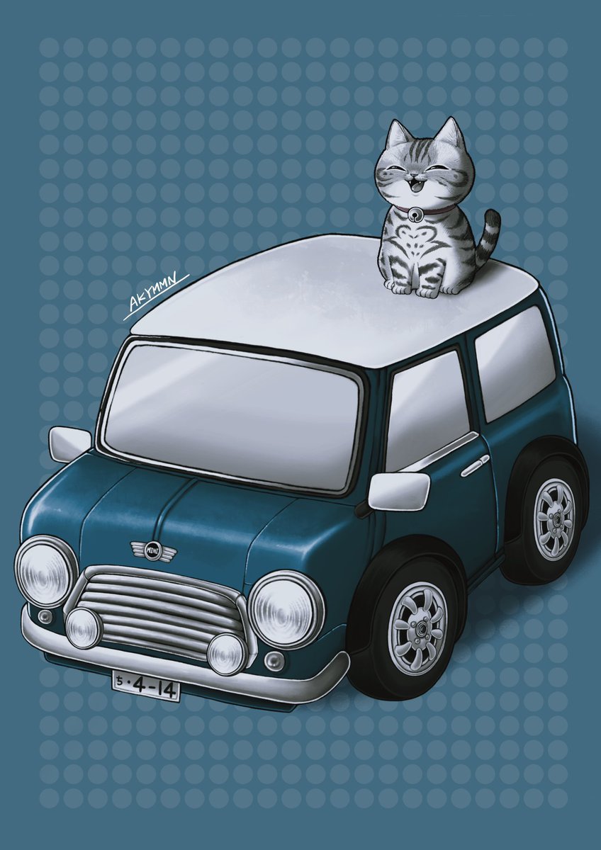 vehicle focus ground vehicle no humans motor vehicle cat car artist name  illustration images