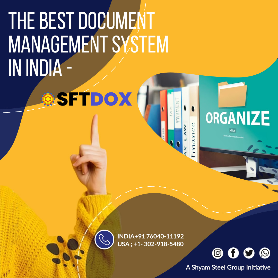 shyamfuturetech's tweet image. Take the first step towards digital transformation. Get SFTDOX to transform you use of business documents through digitalization. Go green by reducing paper usage.
#SFTdox #DocumentManagementSystem #documentmanagementsoftware