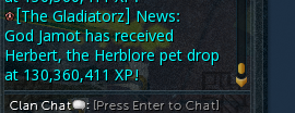 God_Jamot's tweet photo. Woohoooo! First pet in a while🥳
Lil' Herbert drop while DXP prepping for pvm🌿
#RS3 #Runescape #DXP #Herbert #Herblore #RSPets https://t.co/G9AFFO65lq